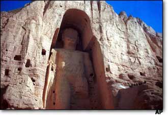 Baminyan'daki 53 metrelik Buda heykeli